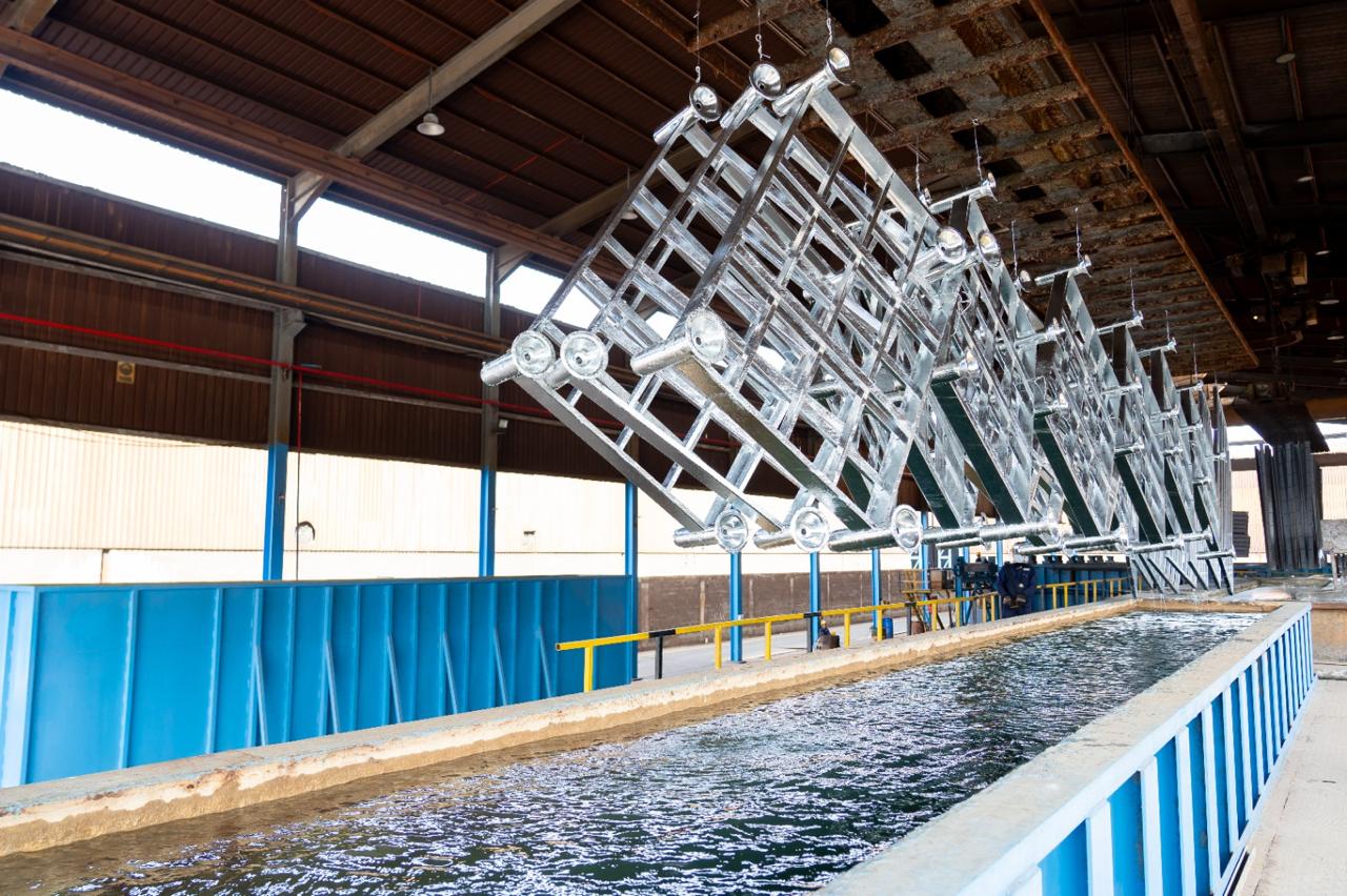 Galvanized Solar Structures