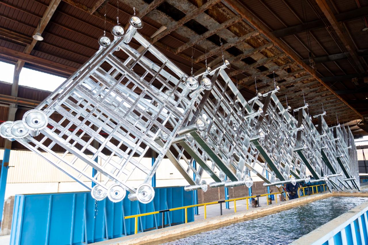 Quenching Galvanized Steel